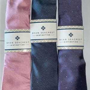 Ryan Seacrest Distinction  - Pink, Blue, Purple $8 each tie